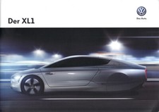 VW Volkswagen XL1 Prospekt, 2013, 32 Seiten - TOP-RARITÄT