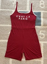 Damen, Jumpsuit, Rot S Kurz B8