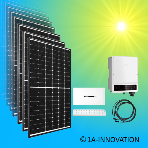 6000watt solaranlage hybrid - 6000watt,