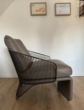 Minotti sessel colette - sessel, leder