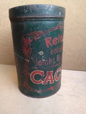 Blechdose Cacao Kakao Werbung