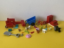 Lego Konvolut Reste 61 Teile u.a. Tiere Fahrzeuge Steine usw