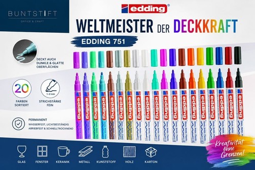 Edding 751 lackstift - edding,