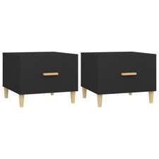 Couchtische stk schwarz - 2, stk.