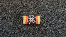 Bundeswehr Veteranenabzeichen Bandspange Bandschnalle Ordensspange Chrom
