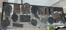 19 antik Druckstempel Druckstock Stoffstempel mit Provenienz aus Sammlung