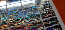 98 Hologramm 3D Siegel lfd. NUMMER Aufkleber Garantiesiegel 20x10 mm Sticker