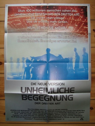 Poster unheimliche begegnung - poster,