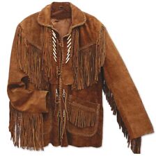 Lederjacke Fransenjacke