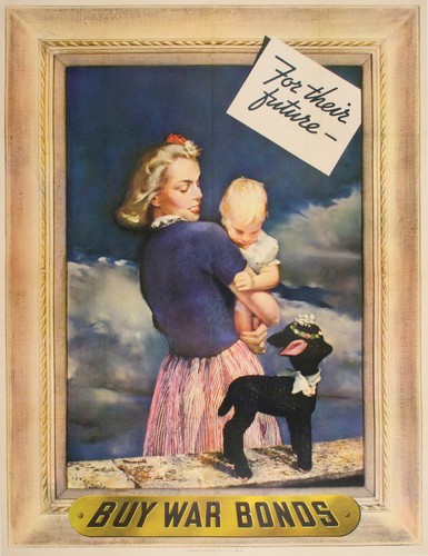Original vintage wwii poster - original,