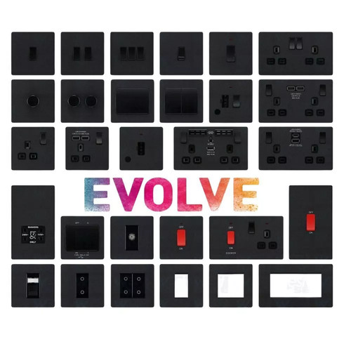 Evolve schwarz chrom - bg,