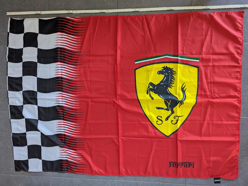 Ferrari fahnen sammlerstücke - ferrari,
