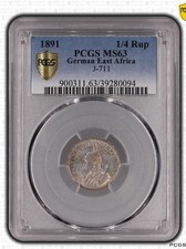 Deutsch-Ostafrika 1/4 Rupie