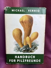 Handbuch für Pilzfreunde Zweiter Band Nichtblätterpilze 1971 Jena Michael Hennig