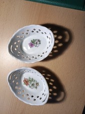 2xdurchbrochen Pozellanschale