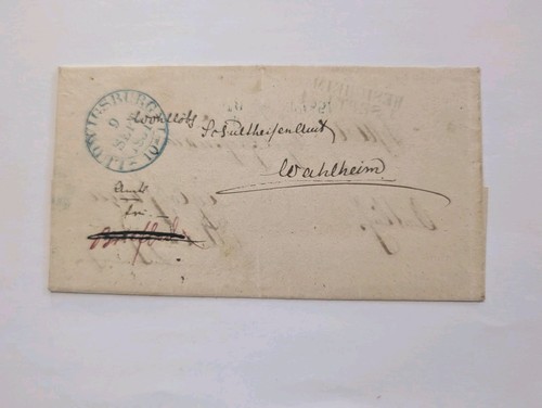 Ludwigsburg vorphila brief - ludwigsburg,