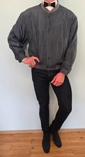 Vintage seidenblouson jacke - vintage,