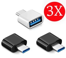 3x USB C auf USB A Adapter OTG