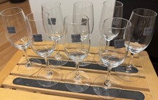 SCHOTT Cristal Germany Kristallglas 8 Gläser Obstbrand Obstler 2cl 4cl