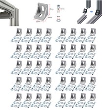40x Eckwinkel Nut 8 40x40