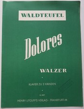 Waldteufel, Emil: Dolores