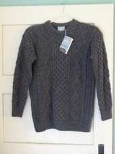  Wollpullover  Aran Herren Gr