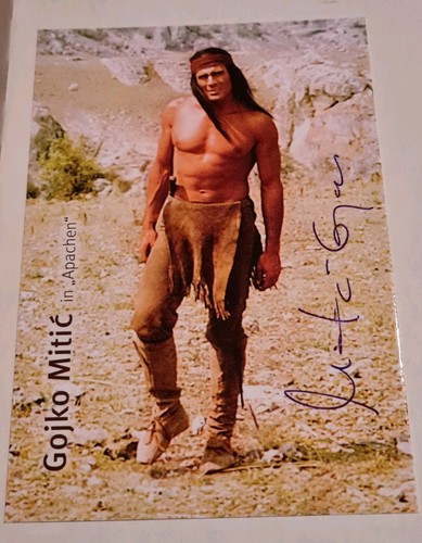 Gojko mitic autogramm karte - gojko,