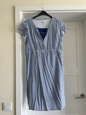 Esprit Maternity Umstandskleid SchwangerschaftskleBlau Weiss 42 XL Neu