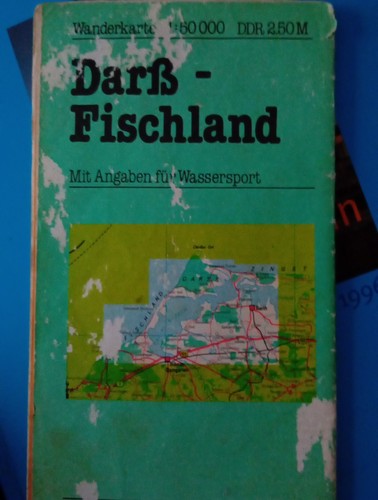 Wanderkarte darß fischland - wanderkarte,