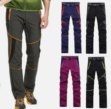 Herren Damen Softshellhose Outdoor Wanderhose Trekking Quick Dry Dünne Hosen