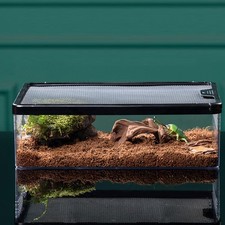 Reptil-Terrarium Insektenaufzuchtbox Fütterungsbox für Reptilien 32x22x10cm