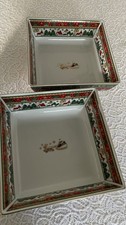 2x Maebata Schälchen,Bowl,Merry Christmas 