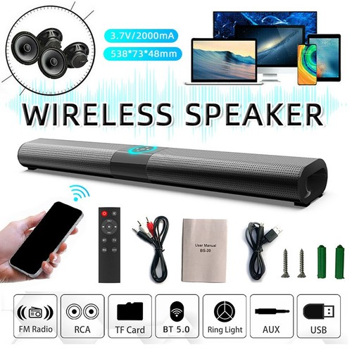 Soundbar bluetooth 0 - tv, 5.0
