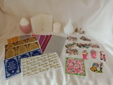 Kerzenset 4, Kerzenkunst, Kerzenkunstset, Wachsornamente, Kerzen, Jittenmeier