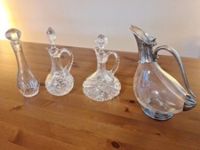 Karaffenset, Kristall, Metall, Kristallschliff, Nachtmann, Entendekanter