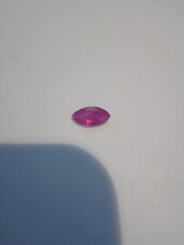 1 einzelner Rubin marquise/navette facet ca 8x4 Mosambik, pink red 0,7ct nr. 1