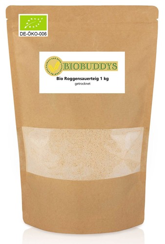 Bio roggensauerteig getrocknet - bio,