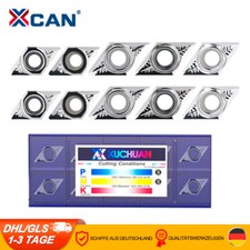 10 Stück  DCMT070204 Hartmetall Wendeschneidplatten Wendeplatten für Bohrstangen