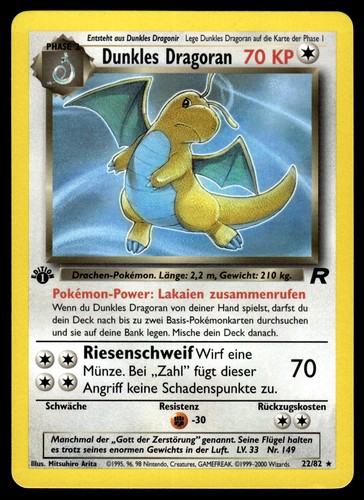 Dunkles dragoran rare - 22/82,