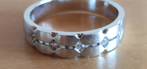 Ring 950 platin mit - 950,