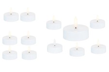 LED Teelichter weiß XL 6/18h