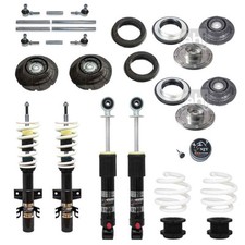 Gewindefahrwerk härteverstellbar Stabi HD Domlager Federteller für VW T5 T6 Bus