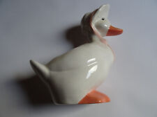1 Deko Ente, zum Hinstellen , mit integrierter Schale - Keramik,  mehrfarbig