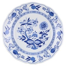 Speiseteller Hutschenreuther Maria Theresia Zwiebelmuster I.Wahl