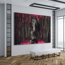 Leinwandbild Pferd Kunstdruck