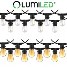 LUMILED Lichterkette Außen