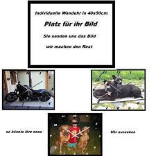 Mega Individuelle Wanduhr  "