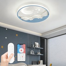 Kinder-LED-Deckenleuchte Mond