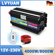 4000W 8000W Spannungswandler