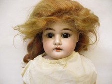 x-93938	Antike Armand Marseille 3200 Porzellanbrustblattkopf Puppe L:ca. 48cm,